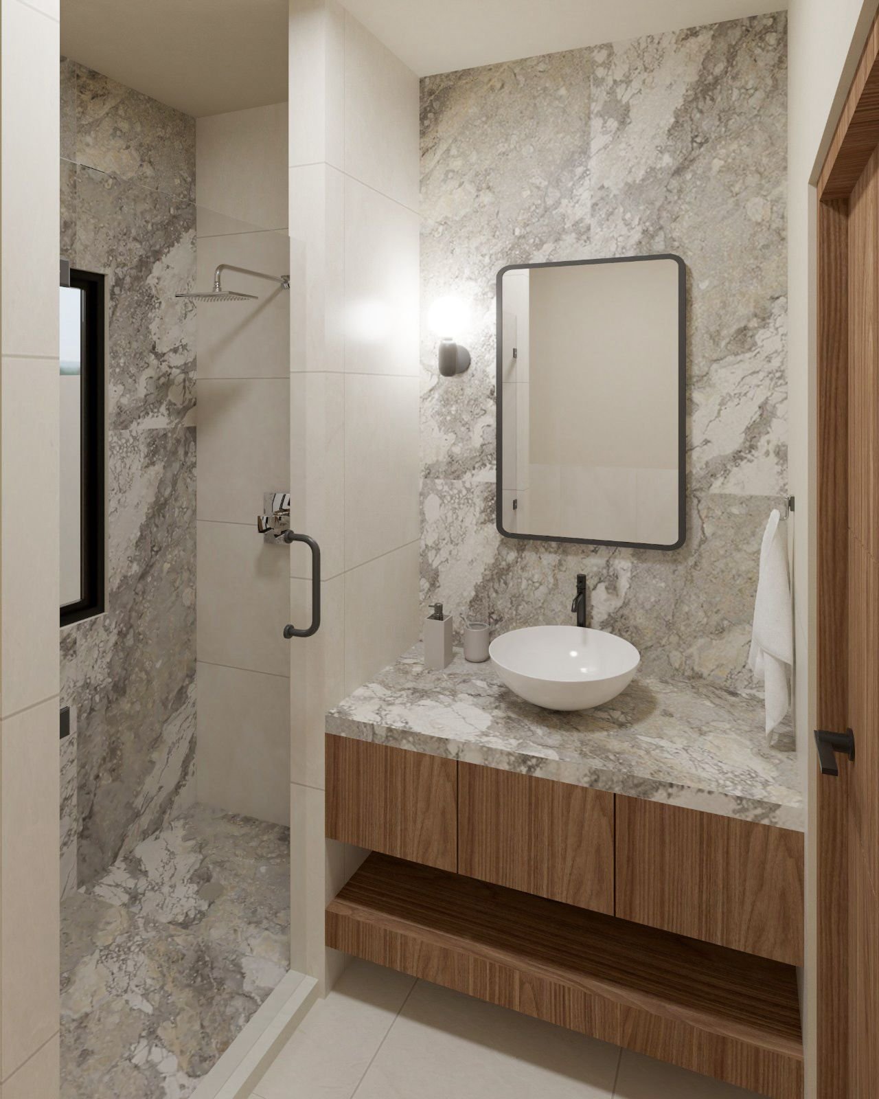 Baño principal lateral