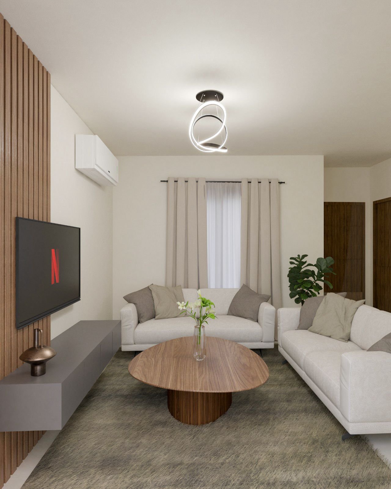 Sala vista lateral